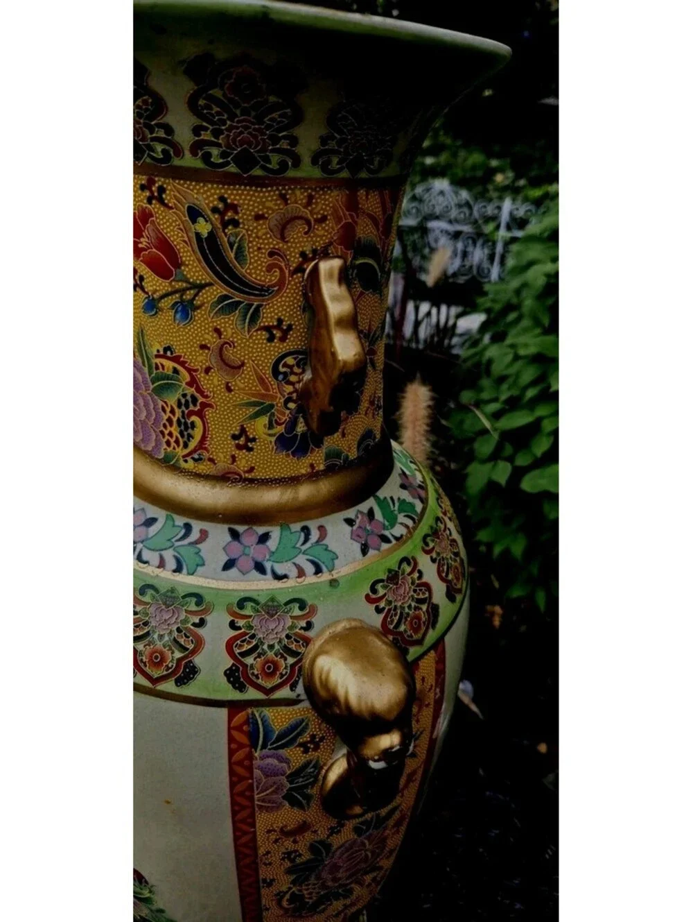 Ornamental Chinoiserie Japanese Culture Tall 24